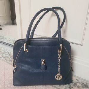 'Browns' leather purse